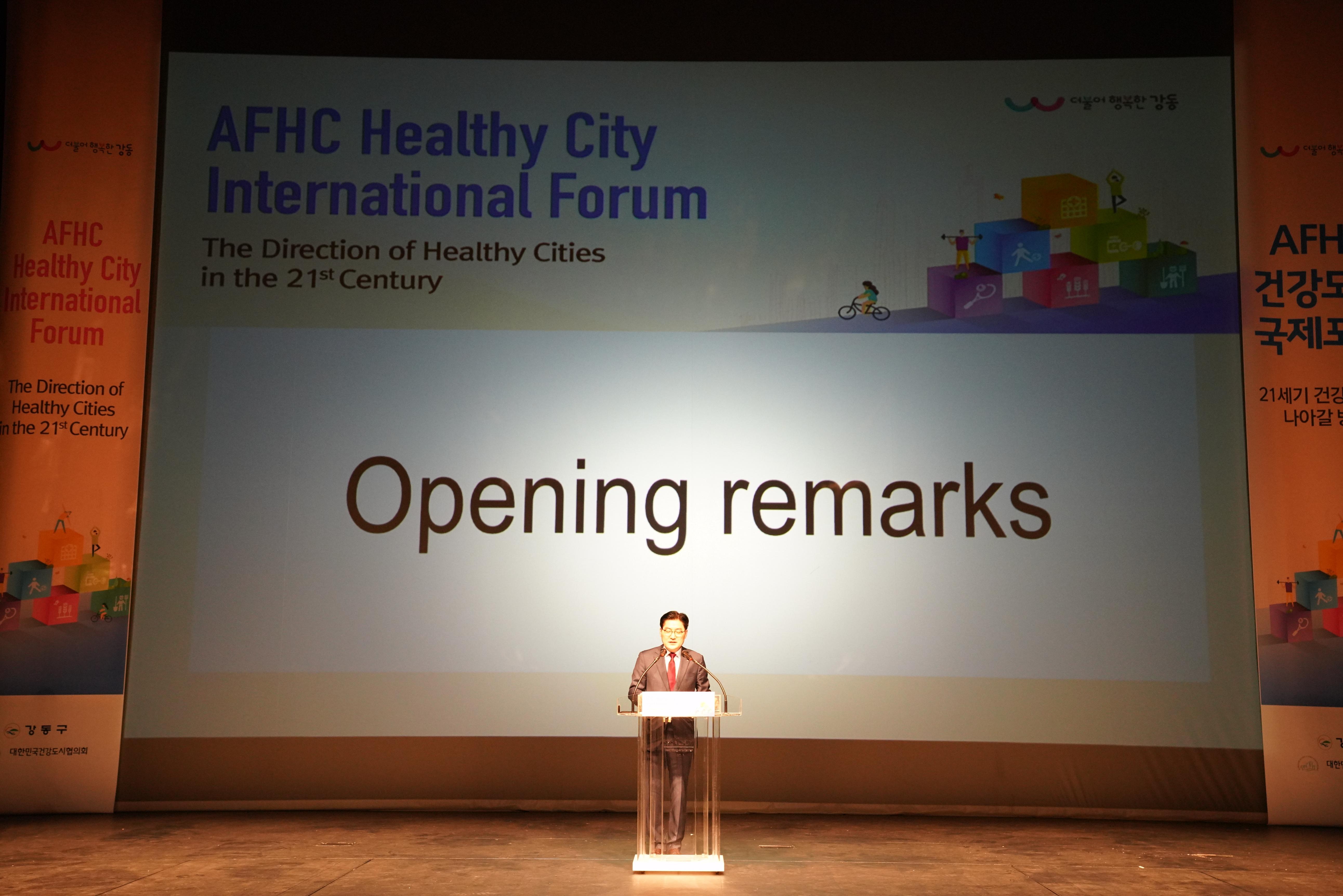 International Forum on Healthy Cities