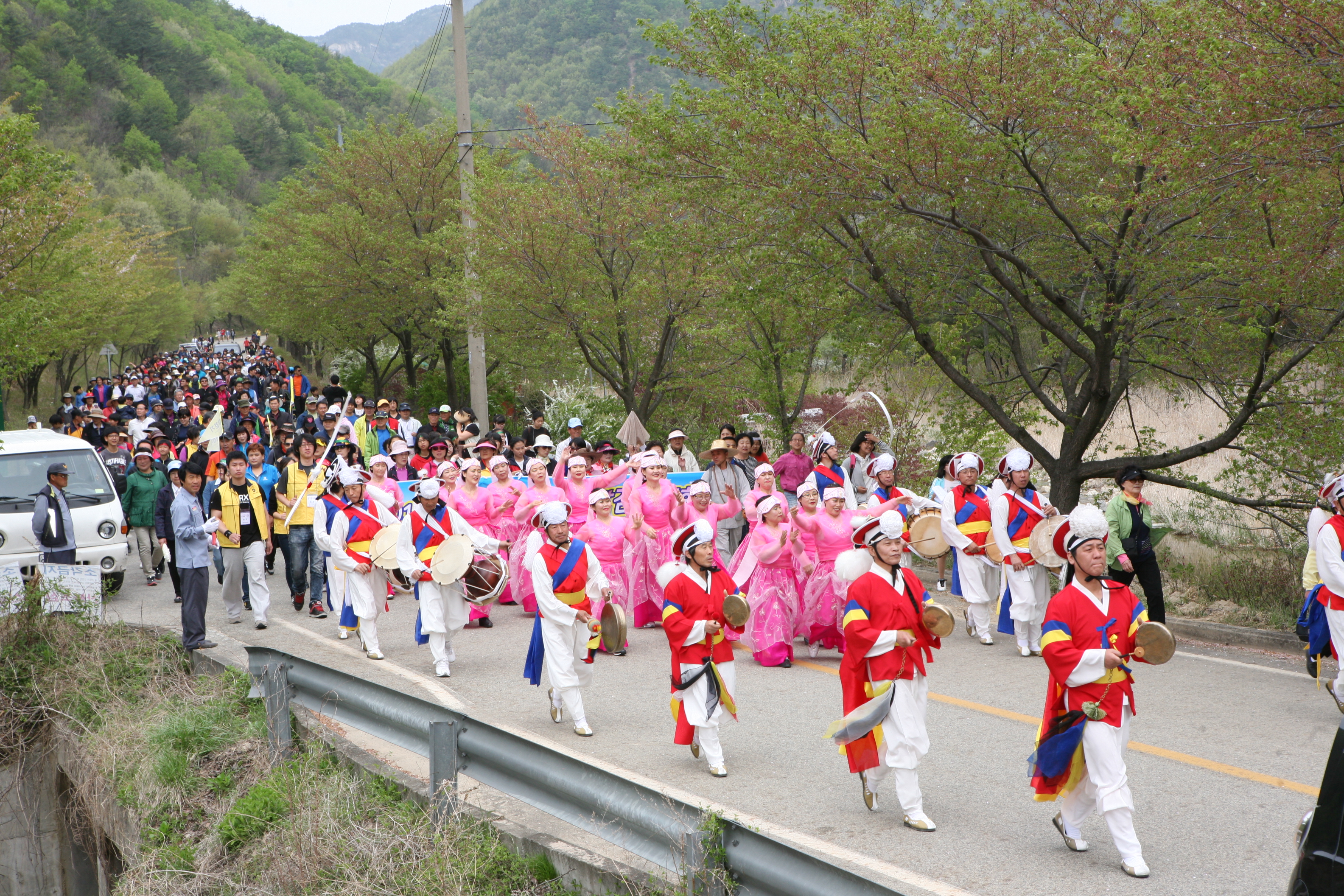 금산군 산꽃 술레길 걷기대회 